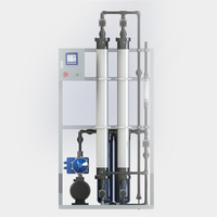 Système de recyclage des eaux usées avec équipement de membrane d'ultrafiltration UF 500L/H / Prix usine d'eau minérale