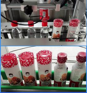 Tự động Đồ uống lon chai thu nhỏ tay áo nhãn Máy bôi - Product Image 3