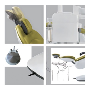 ST-D560 vendita calda <span class=keywords><strong>in</strong></span> brasile Suntem Kit sedia per attrezzature odontoiatriche cina con poggiatesta Set completo - Product Image 6