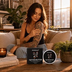 Crema per la Cura del Tatuaggio, Balsamo Naturale per Guarigione, Idratazione, Sollievo dal Prurito, Prevenzione delle Cicatrici, Mantenimento della Colorazione e Protezione del Tatuaggio - Product Image 2