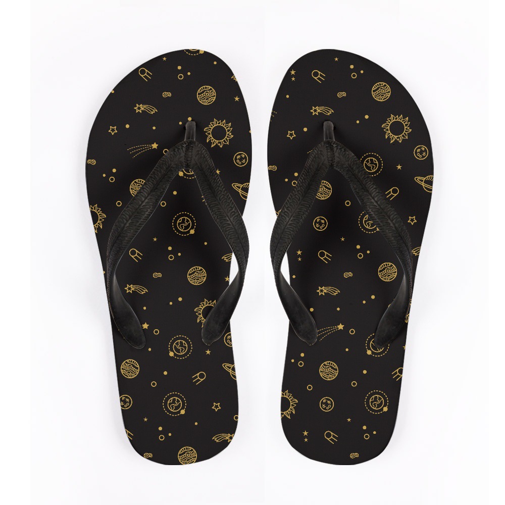 Cheap Printing Flat Shoes Women Flip Flop Slippers Thick-soled Ladies Filpflops