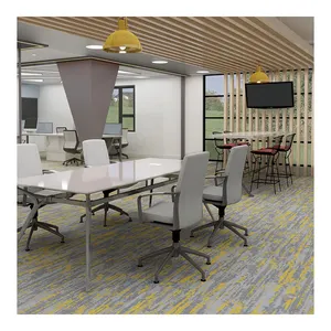 Factory Wholesale PP Bitumen Mosaic Tile Carpet ,Chinese Manufacturer Office Carpet Tile Prices,Easy Install carpet tiles