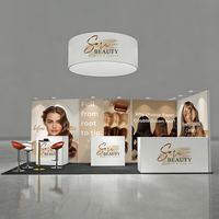 Stand d'exposition réutilisable Fair Show, conception de stand modulaire 3x6, stand d'exposition 3x3 mètres, stand d'exposition pour foire commerciale