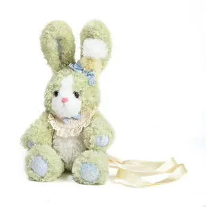 Children Toys Custom Lovely Bunny Lolita Bunny Purple Easter Rabbit Fairy Bunny Plush Toys for Sale