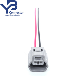 Conector Pigtail S-umitomo Fêmea de 2 Vias 6189-0100 para Condensador Toyota Lexus Scion 90980-10843 - Product Image 2