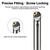 Solid Carbide CNR/L Internal Thread Tool Holder OEM High Precision ISO9001 Certified Small Deep Hole Threading Bar for CNC Lathe