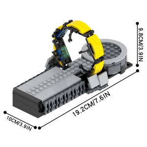 MOC1051 Série Super Héros Iron Tony Stark Suit-Up Gantry Briques de Construction Éducatives DIY Cadeaux Créatifs Jouets pour Enfants 207 Pièces - Product Image 4