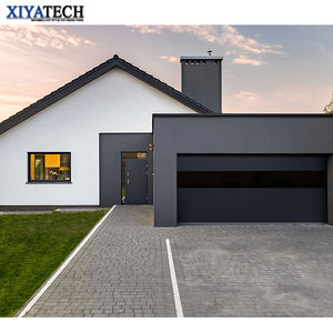 XIYATECH venta al por mayor automático residencial aluminio seccional acero aislado puertas de garaje para el hogar - Product Image 1