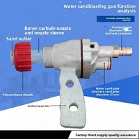 Nouvelle buse de sablage à eau liquide pour entreprise - Accessoires de pistolet de pulvérisation vide pour sablage humide