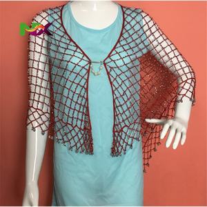 Ecowalson - Elegantes Chales de Noche para Mujer, Chales de Malla Calada para Novia, Damas de Honor, Boleros de Boda, Decoración, Chal de <span class=keywords><strong>Fiesta</strong></span> para Mujer - Product Image 5