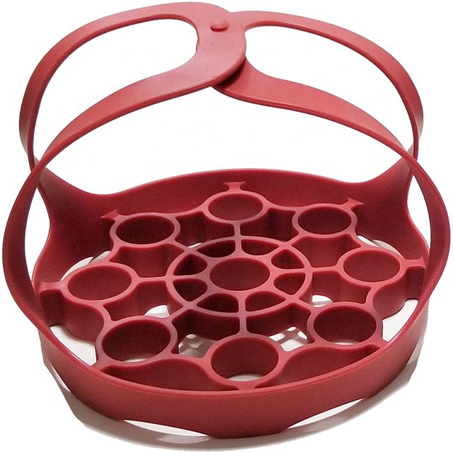 Многофункциональная плита для приготовления еды, подъемник для жарки, стойка для отпаривателя, без БФА, силиконовая стойка для отпаривателя яиц, кухонные аксессуары