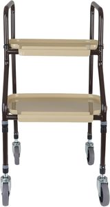Shelf <strong>Mobility</strong> <strong>Trolley</strong> Height Adjustable <strong>Trolley</strong>, Walking Aid with Wheels <strong>Mobility</strong> Walker for Elderly Walking Frame for Storage - Product Image 2