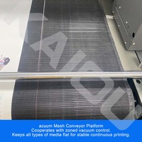 Impresora UV Híbrida 1.8, Impresora UV de Inyección de Tinta, Máquina de Impresión Digital UV para Techos Tensados, Impresora UV Plana Industrial para Azulejos