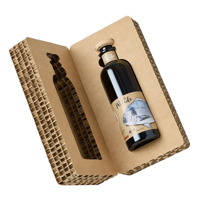 Thân thiện với môi trường dễ vỡ tổ ong hộp giấy sóng cho chai nước hoa bao bì các tông bảo vệ chèn cứng nhắc bền - Product Image 3