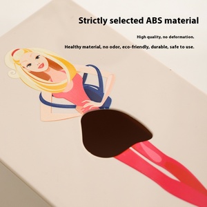 Hiện Đại Đơn Giản Vui Vẻ Nhựa Mô Hộp Cho Phòng Khách Phòng Ngủ Bàn Ăn-Đặc Tính Dễ Thương Hộ Gia Đình Sáng Tạo Giấy Lưu Trữ - Product Image 5