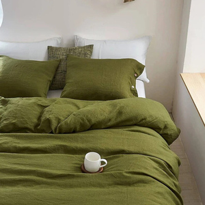 100% di lusso naturale lino biancheria da <span class=keywords><strong>letto</strong></span> estivo <span class=keywords><strong>trapunta</strong></span> Stonewashed Double-face con copertura <span class=keywords><strong>trapunta</strong></span> puro lino <span class=keywords><strong>francese</strong></span> lino per <span class=keywords><strong>letto</strong></span> matrimoniale - Product Image 4