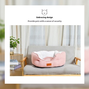 <span class=keywords><strong>Hot</strong></span> <span class=keywords><strong>Sale</strong></span> Four Seasons Universal Winter Warm <span class=keywords><strong>Dog</strong></span> Cat Kennel Umwelt freundliches Wildleder umkreist Comfort Pet Nest Cross-Border Wholesale - Product Image 5