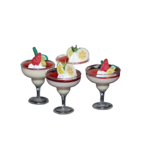 Miniatura de Bebida Weij, Accesorios para Casa de Muñecas, Escena en Miniatura, Simulación de Vaso <span class=keywords><strong>Highball</strong></span>, Adorno de Yogur y Hielo i326 - Product Image 4