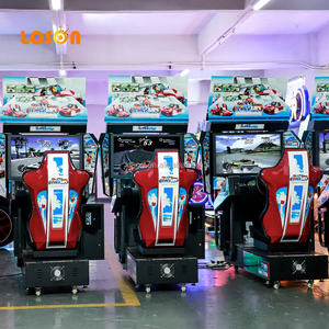 Trong nhà đồng tiền hoạt động OUTRUN 32 điện tử mô phỏng xe đua trò chơi máy trung tâm video đua lái xe Arcade Kit để bán - Product Image 6