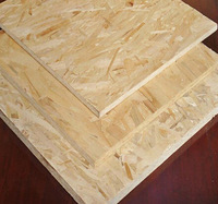 Panneau de construction extérieur en OSB, surface finie, simple couche, 1220x2440mm
