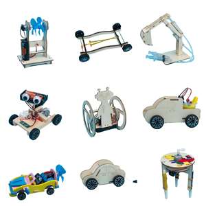 Jouets STEM bricolage faits à la main pour enfants matériaux physiques jouets scientifiques et techniques jouets éducatifs pour adolescents - Product Image 1