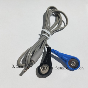 Стандартный кабель 2-в-1 с кнопочным разъемом: аудиоразъем 3,5 мм стерео на 2 гнезда 4,0 мм с кнопочным креплением - Product Image 6