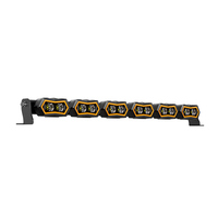 Barre lumineuse modulaire Aurora Linkable de 10 à 50 pouces, phare antibrouillard tout-terrain, projecteur LED
