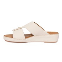 SHIKOL personnalisé hommes sandales arabes à la main en cuir de veau véritable confort anti-dérapant chaussures d'été quotidien plage vacances sandales arabes