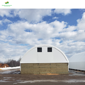 CE chứng nhận 40x40ft clearspan vải xây dựng | không thấm nước công nghiệp lưu trữ nơi trú ẩn cho kho và sử dụng nhà để xe - Product Image 2