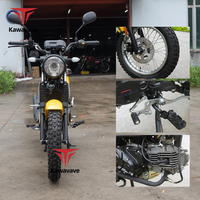 Motocyclettes Kawavave CUB 110cc, moteur Jianshe 150cc, motocyclettes à cadre courbé, Super Cub Motor