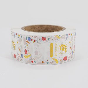 Manufacture Custom <b>Stickers</b> logo Printing Vinyl <b>Sticker</b> Paper <b>Sticker</b> Label <b>Roll</b> - Product Image 2