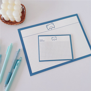 สมุดบันทึกนักเรียนลายการ์ตูนหมีสไตล์<span class=keywords><strong>เกาหลี</strong></span> ขนาดใหญ่ B5 สำหรับจด<span class=keywords><strong>คำ</strong></span><span class=keywords><strong>ศั</strong></span><span class=keywords><strong>พ</strong></span>ท์ภาษาอังกฤษ สมุดคัดลอก สมุดบันทึก สำหรับนักเรียน - Product Image 4