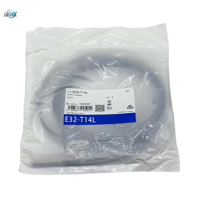 E32-T14L Through Beam Fiber Optic Sensor Head Amplifier Separate Type Long Distance Industrial Detection System