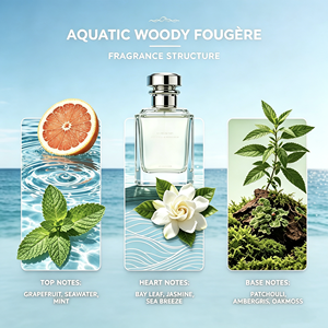 Profumo di Design da 50ml in Offerta, Fragranza Fresca e Duratura con Note Legnose e Ambrate, Colonia all'Ingrosso dal Fornitore di Fabbrica - Product Image 5