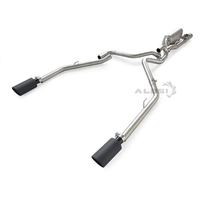 Système d'échappement sport personnalisé pour Dodge Ram 2500 6.4 2009-2018, silencieux arrière OEM SS304 avec valve électronique, son de course amélioré