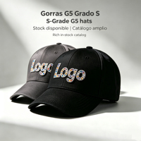 Casquettes de sport en daim brodées personnalisées OEM/ODM, casquettes structurées à 5 panneaux, casquettes épaisses originales, casquettes snapback, gorras