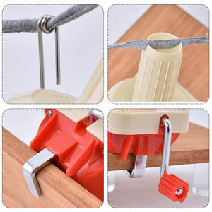 Machine à tricoter de poche enrouleur de fil ligne de ficelle en fibre enrouleur de laine manuel enrouleur de boule accessoires de couture - Product Image 3