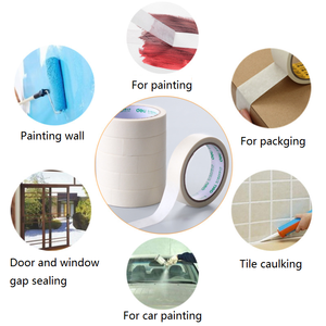 Nastro Adesivo Jumbo per Decorazione Pareti e Protezione Verniciatura Auto, Nastro Bianco per Pittura - Product Image 6