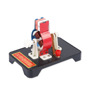 Small electric motor model (24018) - Teaching instrument for junior and senior high school <b>physics</b> electricity experiments - Product Image 1