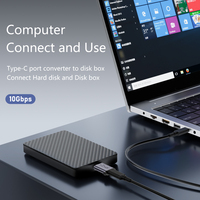Adaptor B mikro, adaptor USB C ke mikro b konverter ke konektor changeover Tipe C UNTUK Samsung hard disk Note3/s5 hard drive eksternal