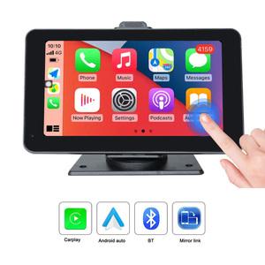 Autoradio Carabc 7 Pollici Wireless Carplay Android Auto Plug & Play 1 Din Stereo Smart Touch Multimedia TFT IPS con Telecamera per Lettore Radio Auto - Product Image 3