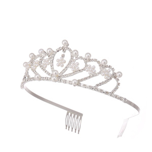 <span class=keywords><strong>2015</strong></span> nouveau arrivé à la mode mode couronne de mariée en gros Pageant couronnes et diadèmes accessoires de cheveux de mariage diadème de mariage - Product Image 2