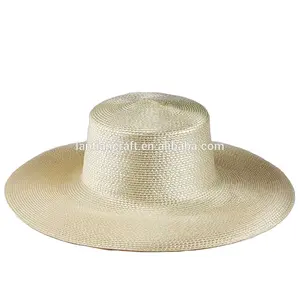 Thời Trang Không Thấm Nước Đẹp Polyester Pp Hat Nhà Thờ Giá Rẻ Bán Buôn Bãi Biển Sun Hat