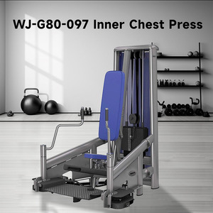 Mejor Precio: Máquina de <span class=keywords><strong>Gimnasio</strong></span> Comercial para Entrenamiento Muscular, Prensa de Pecho con Pesas, Equipo de Entrenamiento de Fuerza, <span class=keywords><strong>Comprar</strong></span> en Línea - Product Image 4
