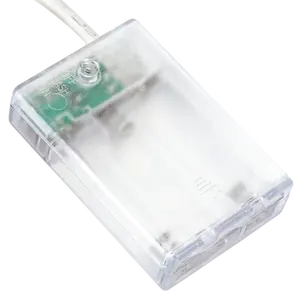 Ghirlanda di luci LED piatte RGBY a batteria 3AA per decorare spazi e creare atmosfere festive. - Product Image 2