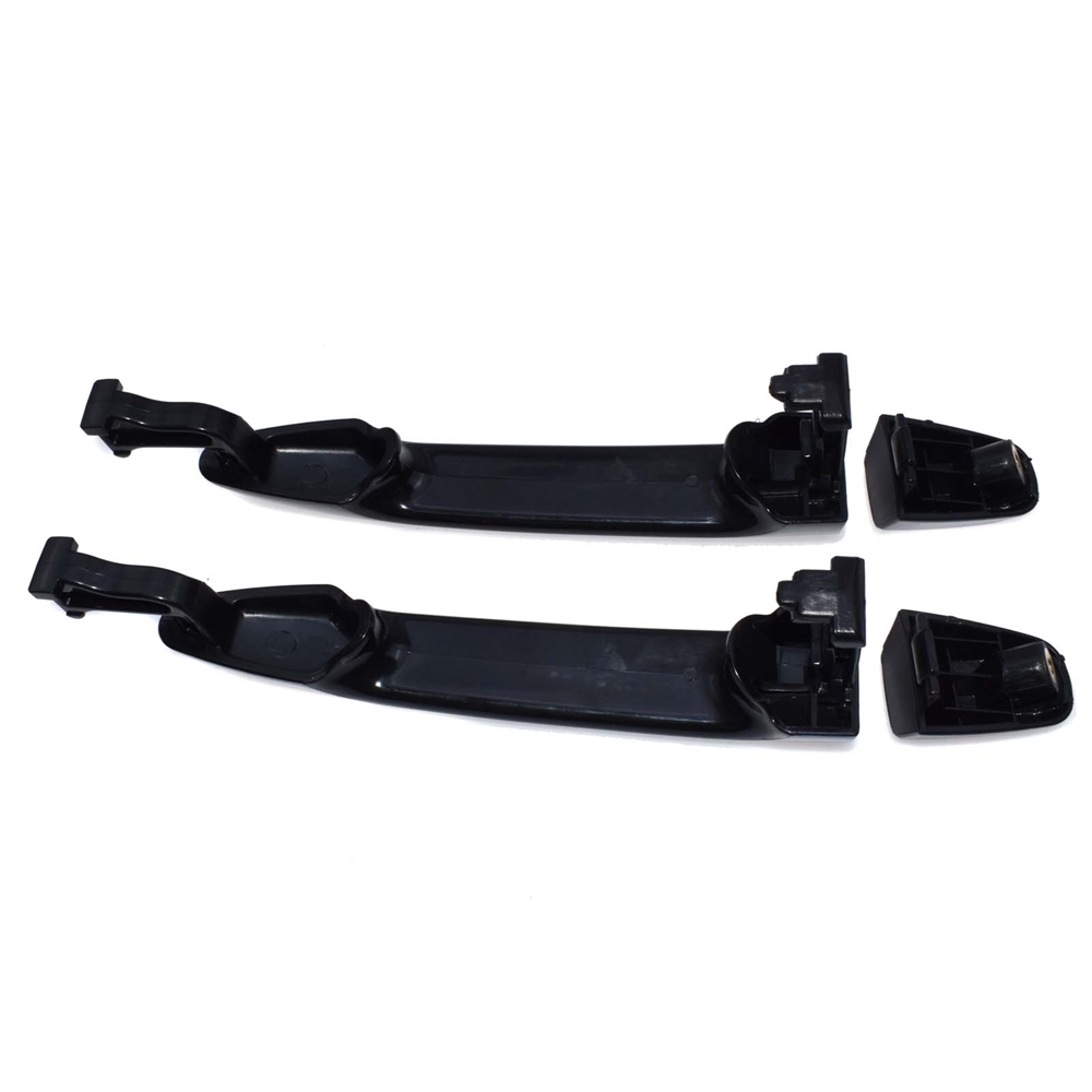 Exterior Door Handle For Toyota Camry, Corolla, Scion - Left Or Right Rear, Black, 5-Year Warranty