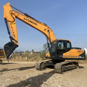 รถขุด Hyundai Robex220LC 9s 220 9s ราคาถูก เครื่องจักรก่อสร้างเคลื่อนย้ายดิน รถขุด Hyundai มือสองของแท้พร้อมการรับประกัน - Product Image 1