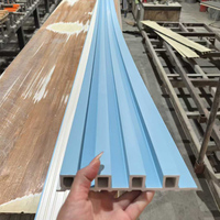 Panneau de revêtement mural en WPC imperméable, panneau composite bois-plastique pour intérieur et extérieur