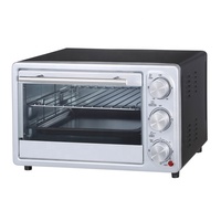 Four à pain miniature 16L en acier inoxydable, électrique, avec fonction convection et grille-pain, homologué CE, usage commercial et domestique, français