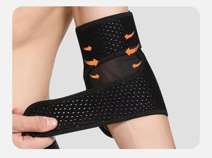 Neoprene penyangga siku ringan, perlindungan yang dapat disesuaikan terhadap nyeri akur/kronis & cedera olahraga stabil sendi siku - Product Image 3
